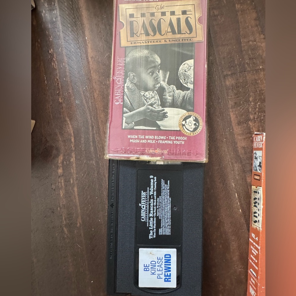 TWO Little Rascals VHS Vol 4 & 9 - Picture 2 of 9